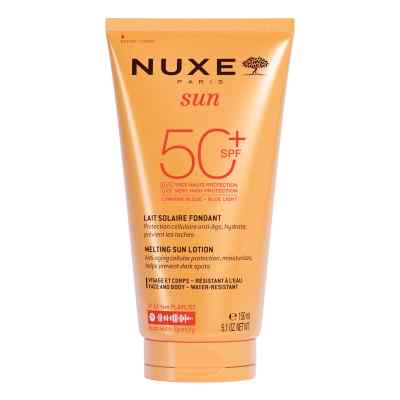 Nuxe Sun Sonnenmilch Gesicht & Körper LSF 50 150 ml von NUXE GmbH PZN 18329947