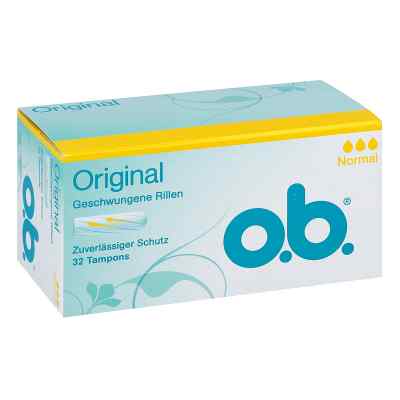 O.b. Original Tampons normal 32 stk von Kenvue Germany GmbH (Mass) PZN 04764065