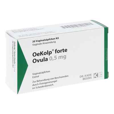 Oekolp Forte Ovula 0,5 mg 20 stk von Besins Healthcare Germany GmbH PZN 00930845