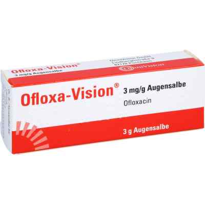 Ofloxa-vision 3 mg/g Augensalbe 3 g von OmniVision GmbH PZN 12436079