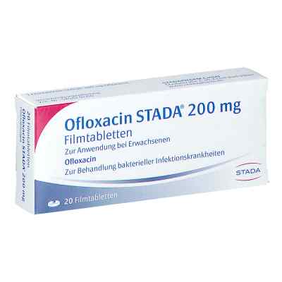 Ofloxacin STADA 200mg 20 stk von STADAPHARM GmbH PZN 01592540