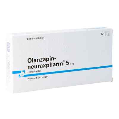 Olanzapin-neuraxpharm 5 mg Filmtabletten 28 stk von neuraxpharm Arzneimittel GmbH PZN 14447957