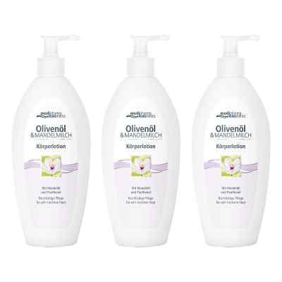 Olivenöl & Mandelmilch Körperlotion 3x500 ml von Dr. Theiss Naturwaren GmbH PZN 08104800