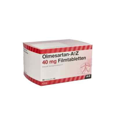 Olmesartan Abz 40 mg Filmtabletten 98 stk von AbZ Pharma GmbH PZN 11856098