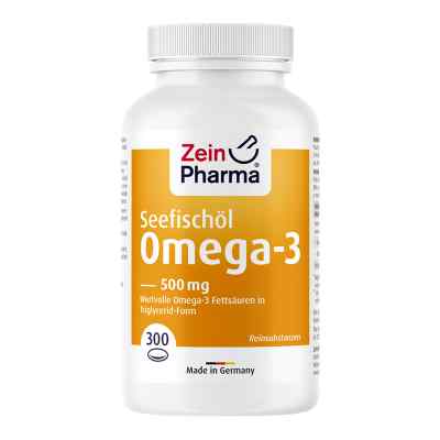 Omega 3 500 mg Caps 300 stk von ZeinPharma Germany GmbH PZN 10134227