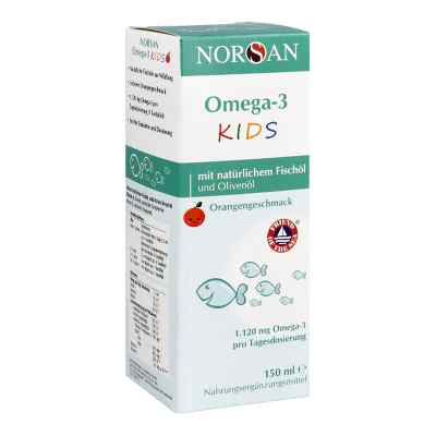 Omega 3 Kids Fischöl flüssig Norsan 150 ml von NORSAN GmbH PZN 13512701