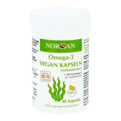 Omega-3 Vegan Algenöl Kapseln Norsan 80 stk von NORSAN GmbH PZN 17469184
