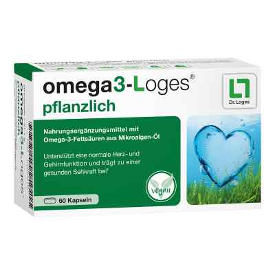 Omega3-loges pflanzlich Kapseln 60 stk von Dr. Loges + Co. GmbH PZN 13980419