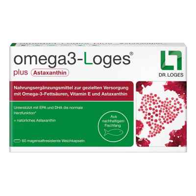 Omega3-loges plus Kapseln 60 stk von Dr. Loges + Co. GmbH PZN 13360042