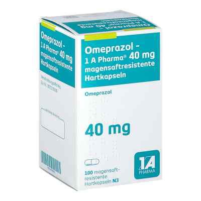 Omeprazol-1A Pharma 40mg 100 stk von 1 A Pharma GmbH PZN 04778593