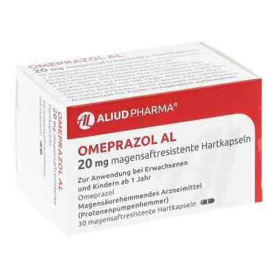 Omeprazol AL 20mg 30 stk von ALIUD Pharma GmbH PZN 09667467