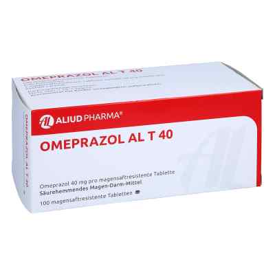 Omeprazol AL T 40 100 stk von ALIUD Pharma GmbH PZN 06634817