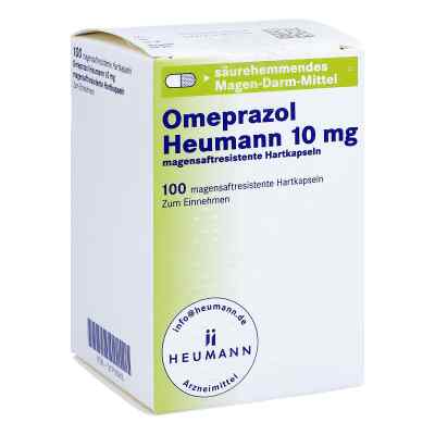Omeprazol Heumann 10 mg magensaftresistente Hartkapsel 100 stk von HEUMANN PHARMA GmbH & Co. Generi PZN 01715563