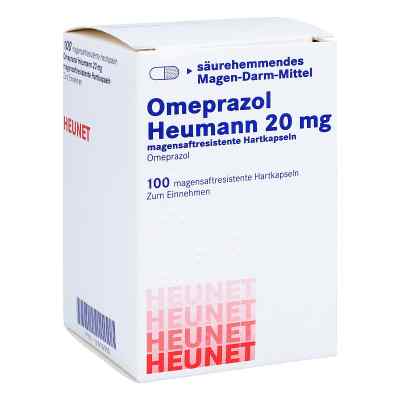 Omeprazol Heumann 20 mg magensaftresistent Hartkps.Heunet 100 stk von Heunet Pharma GmbH PZN 05909985
