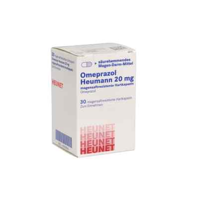 Omeprazol Heumann 20 mg magensaftresistent Hartkps.Heunet 30 stk von Heunet Pharma GmbH PZN 05909962
