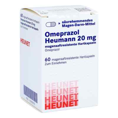 Omeprazol Heumann 20 mg magensaftresistent Hartkps.Heunet 60 stk von Heunet Pharma GmbH PZN 05909979