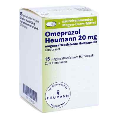 Omeprazol Heumann 20mg 15 stk von HEUMANN PHARMA GmbH & Co. Generi PZN 01746931