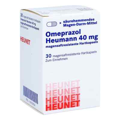 Omeprazol Heumann 40 mg magensaftresistent Hartkps.Heunet 30 stk von Heunet Pharma GmbH PZN 06100004