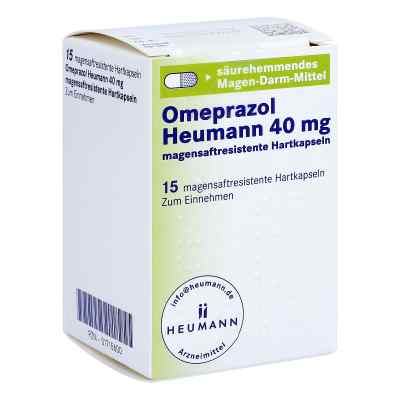 Omeprazol Heumann 40mg 15 stk von HEUMANN PHARMA GmbH & Co. Generi PZN 01715600