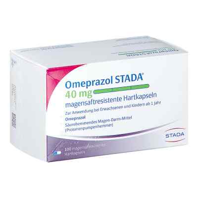 Omeprazol Stada 40 mg magensaftresist.Hartkapseln 100 stk von STADAPHARM GmbH PZN 00772872