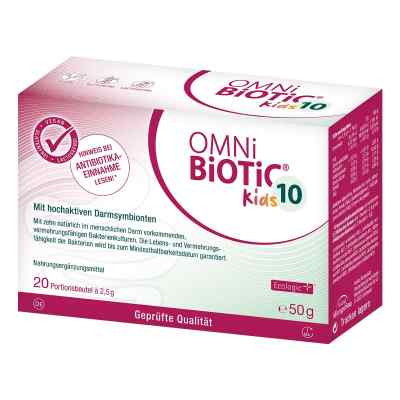 Omni Biotic 10 Kids 2,5 G Pulver 20 stk von INSTITUT ALLERGOSAN Deutschland  PZN 18854429