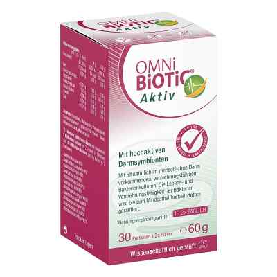 OMNi BiOTiC Aktiv - im Alter 60 g von INSTITUT ALLERGOSAN Deutschland (privat) GmbH PZN 13914262
