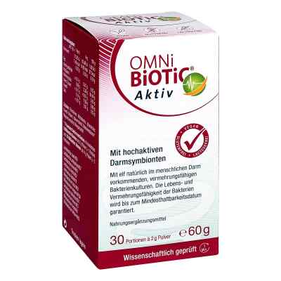 Omni Biotic aktiv Pulver 60 g von INSTITUT ALLERGOSAN Deutschland  PZN 13914262