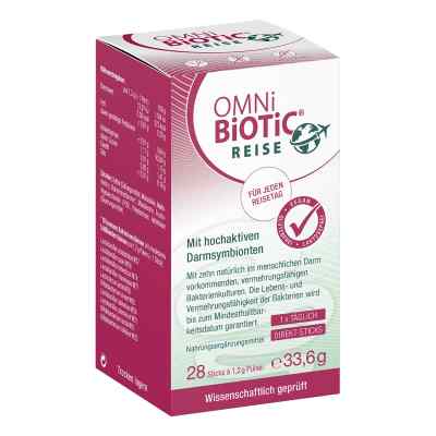 Omni Biotic Reise Pulver Stick 28X1.2 g von INSTITUT ALLERGOSAN Deutschland (privat) GmbH PZN 19828078