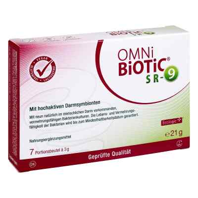 Omni Biotic Sr-9 Beutel 7X3 g von INSTITUT ALLERGOSAN Deutschland  PZN 15198249