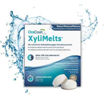 Oracoat Xylimelts Hafttabletten ohne Minze 40 stk von health.On Ventures GmbH PZN 12596104