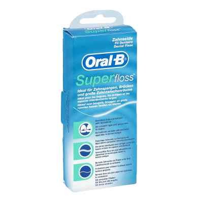 Oral B Zahnseide Superfloss 1 stk von WICK Pharma - Zweigniederlassung PZN 03934341