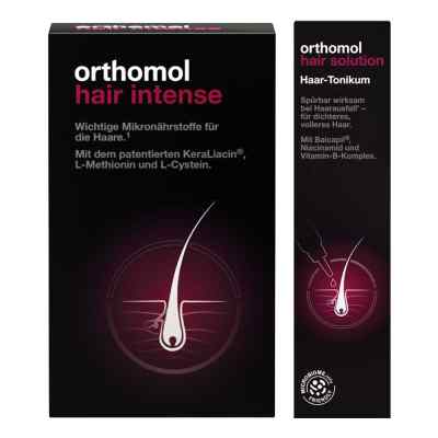 Orthomol Hair Solution Tonikum + Orthomol Hair Intense Kapseln 1 Set von Orthomol pharmazeutische PZN 08106027