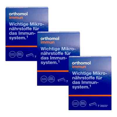 Orthomol Immun Direktgranulat Himbeer/menthol 3x7 stk von Orthomol pharmazeutische PZN 08105921
