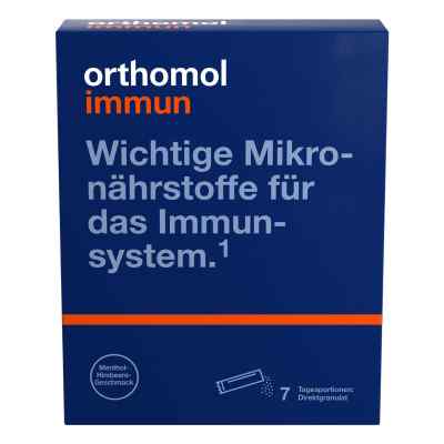 Orthomol Immun Direktgranulat Menthol-Himbeere 7 stk von Orthomol pharmazeutische PZN 08885943