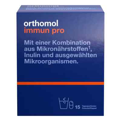 Orthomol Immun pro Granulat/Kapseln 15 stk von Orthomol pharmazeutische PZN 13886287