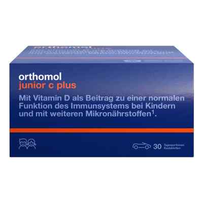Orthomol junior C plus Kautabletten Mandarine-Orange 30 stk von Orthomol pharmazeutische PZN 10013630