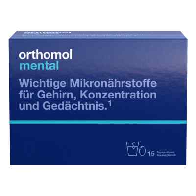 Orthomol Mental Granulat/Kapseln 15er-Packung 1 Pck von Orthomol pharmazeutische PZN 10551706