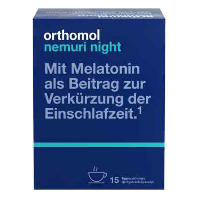 Orthomol Nemuri night Heißgetränk-Granulat 15X10 g von Orthomol pharmazeutische PZN 16918013