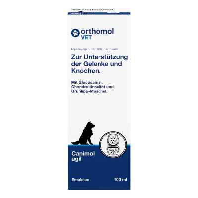 Orthomol Vet Canimol Agil Emulsion für Hunde 100 ml von Orthomol pharmazeutische Vertrie PZN 18723130