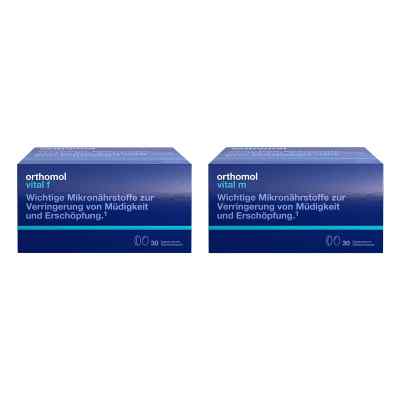 Orthomol Vital f + Orthomol Vital m Tabletten/kapseln   von  PZN 08104347