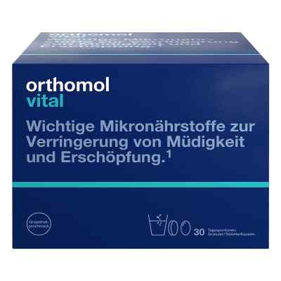Orthomol Vital Granulat/Tablette/Kapseln Grapefru. 30 stk von Orthomol pharmazeutische PZN 20182718