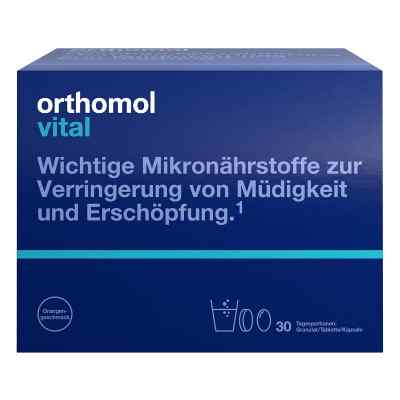 Orthomol Vital Granulat/Tablette/Kapseln Orange 30 stk von Orthomol pharmazeutische PZN 20182799