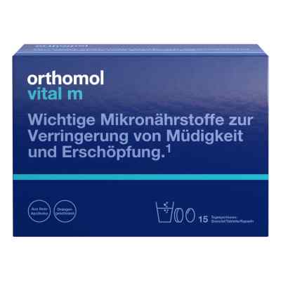 Orthomol Vital m Granulat/Tablette/Kapsel Orange 15er-Packung 1 stk von Orthomol pharmazeutische PZN 01319784