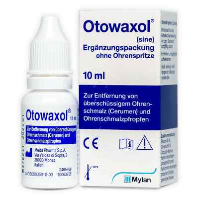 Otowaxol Sine: Ohrenschmalzentfernung zur sanften Ohreneinigung 10 ml von INFECTOPHARM Arzn.u.Consilium GmbH PZN 02268439
