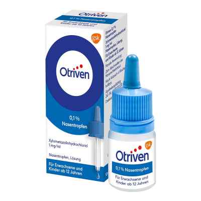 Otriven gegen Schnupfen 0,1 % Nasentropfen 10 ml von GlaxoSmithKline Consumer Healthc PZN 00753691