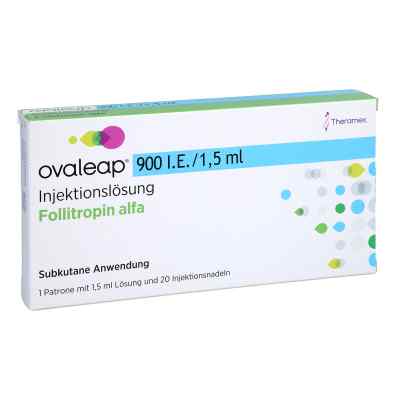 Ovaleap 900 I.e./1,5 ml Zylinder amp.+ 10 Pen iniecto nad. 1 stk von Theramex Ireland Ltd. PZN 04533207