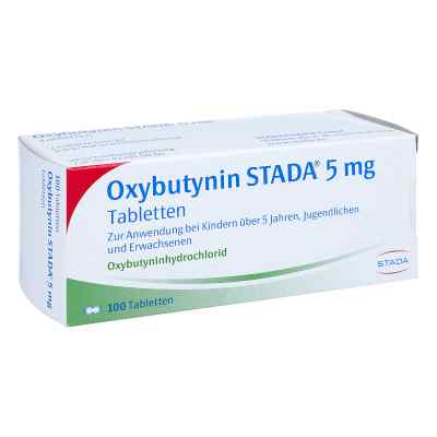 Oxybutynin Stada 5 mg Tabletten 100 stk von STADAPHARM GmbH PZN 00080298