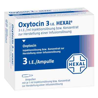 Oxytocin 3 Hexal Injektions-/infusionslösung 10 stk von Hexal AG PZN 03547644