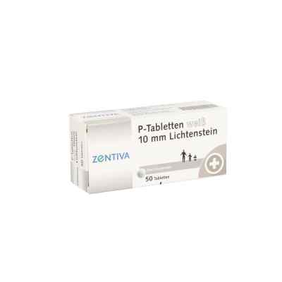 P Tabletten weiss 10 mm 50 stk von Zentiva Pharma GmbH PZN 04997438