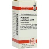 Palladium Metallicum C200 Globuli 10 g von DHU-Arzneimittel GmbH & Co. KG PZN 07176446